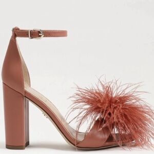 Sam Edelman Light pink heels worn a few times but still in great condition!